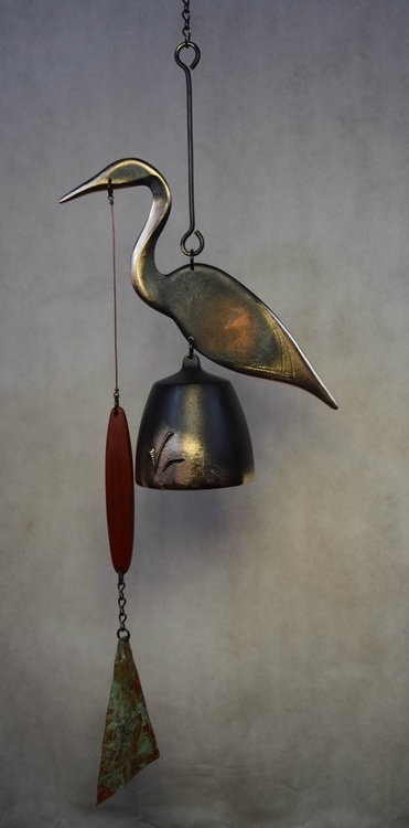 Hanging Blue Heron