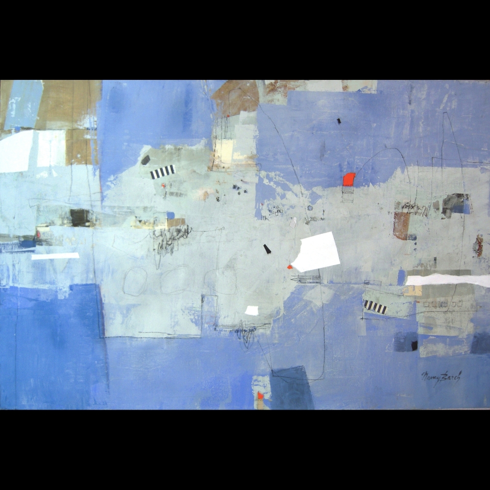 Blue Rondo

36&amp;quot; x 24&amp;quot; x 1.5&amp;quot;

Acrylics on canvas with found papers and assorted collage elements.

2021

&amp;nbsp;