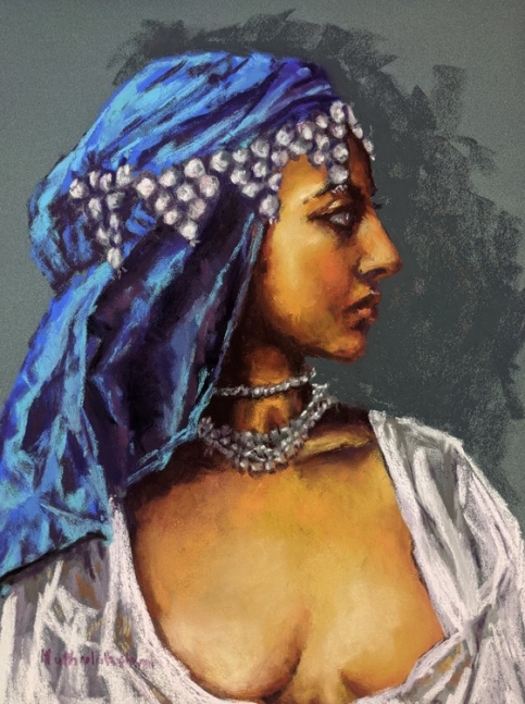 Portrait of a Harari woman