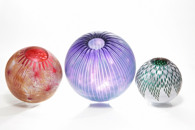 Exoplanets Blown glass